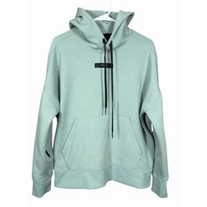 On Running "Run On Clouds" Hoodie Mint Green Women's Medium Swiss Engineering